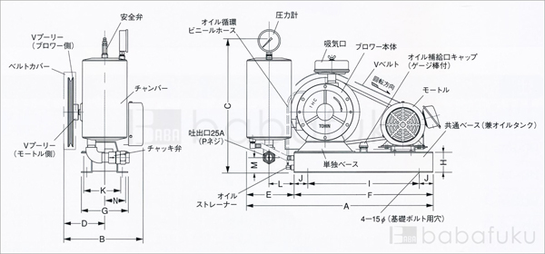 60Hz/単相/東浜HC-301s/ベルトカバー
